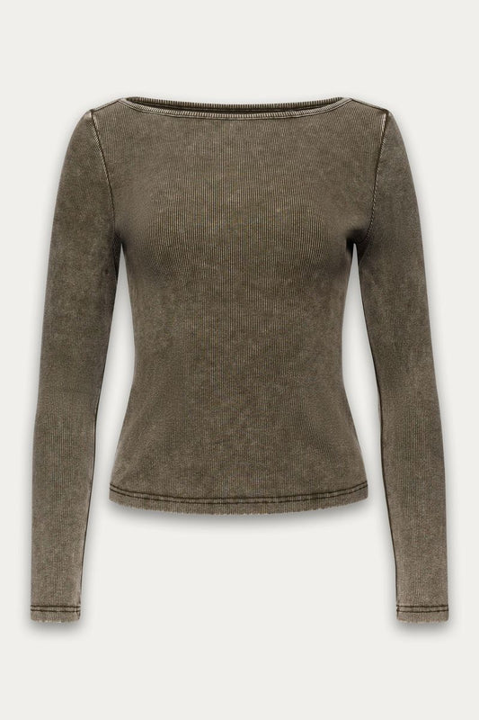 HARRIET BOATNECK LONG SLEEVE