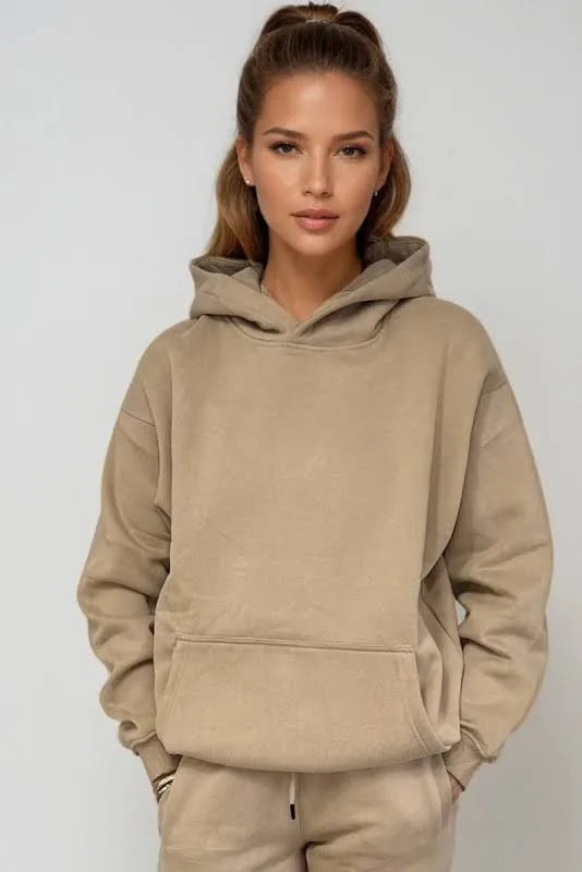 LAID BACK LOUNGE SET -LATTE