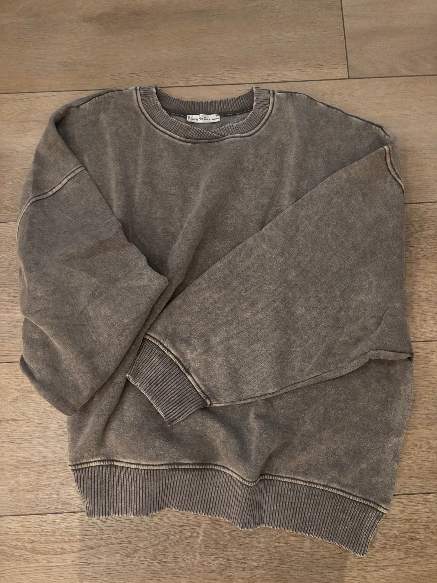 ROBBIE -Exposed seam crew