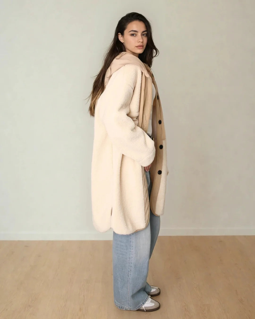 NOVA 3/4 HOODED COAT